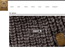 Tablet Screenshot of brickbeanies.com